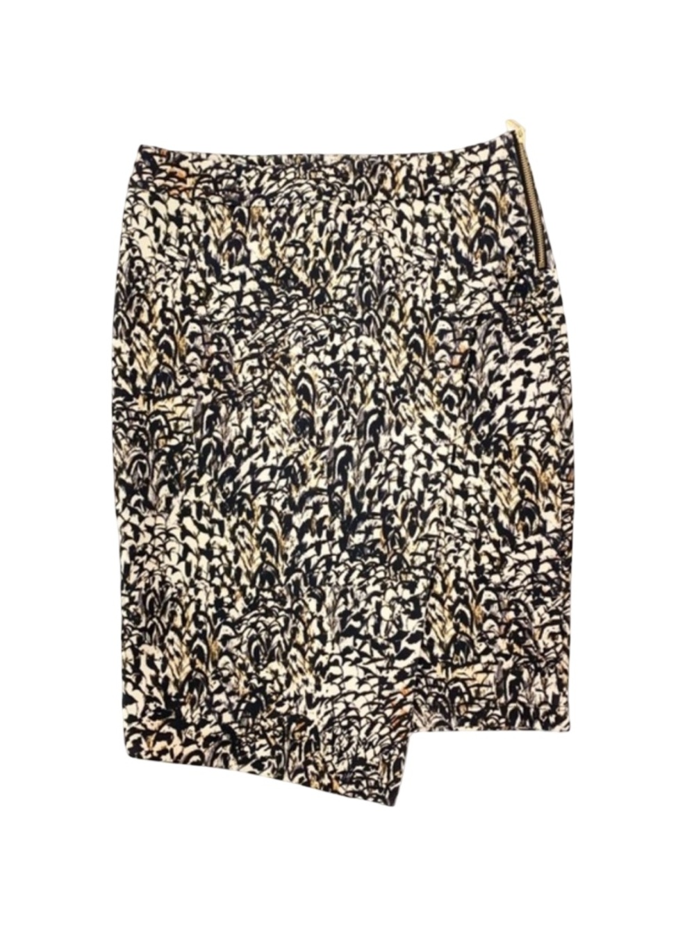 NWT Bar lll Faux Wrap Stretch Skirt M